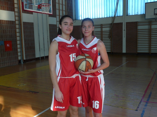 Iva Pavić i Helena Galunić u U14 reprezentaciji Hrvatske